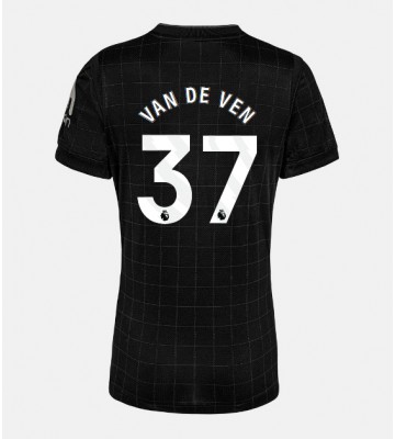 Tottenham Hotspur Micky van de Ven #37 Replik Auswärtstrikot Damen 2025-26 Kurzarm